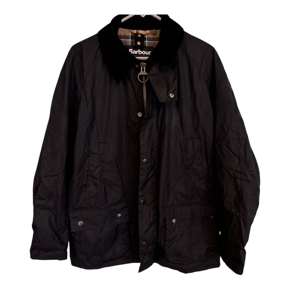 Barbour Black Wax Jacket mens